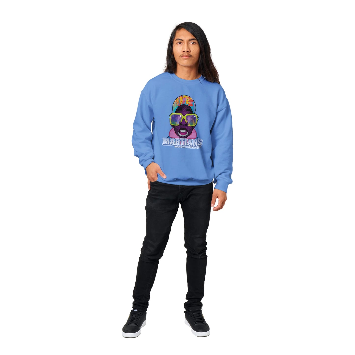 Martians Classic Unisex Crewneck Sweatshirt