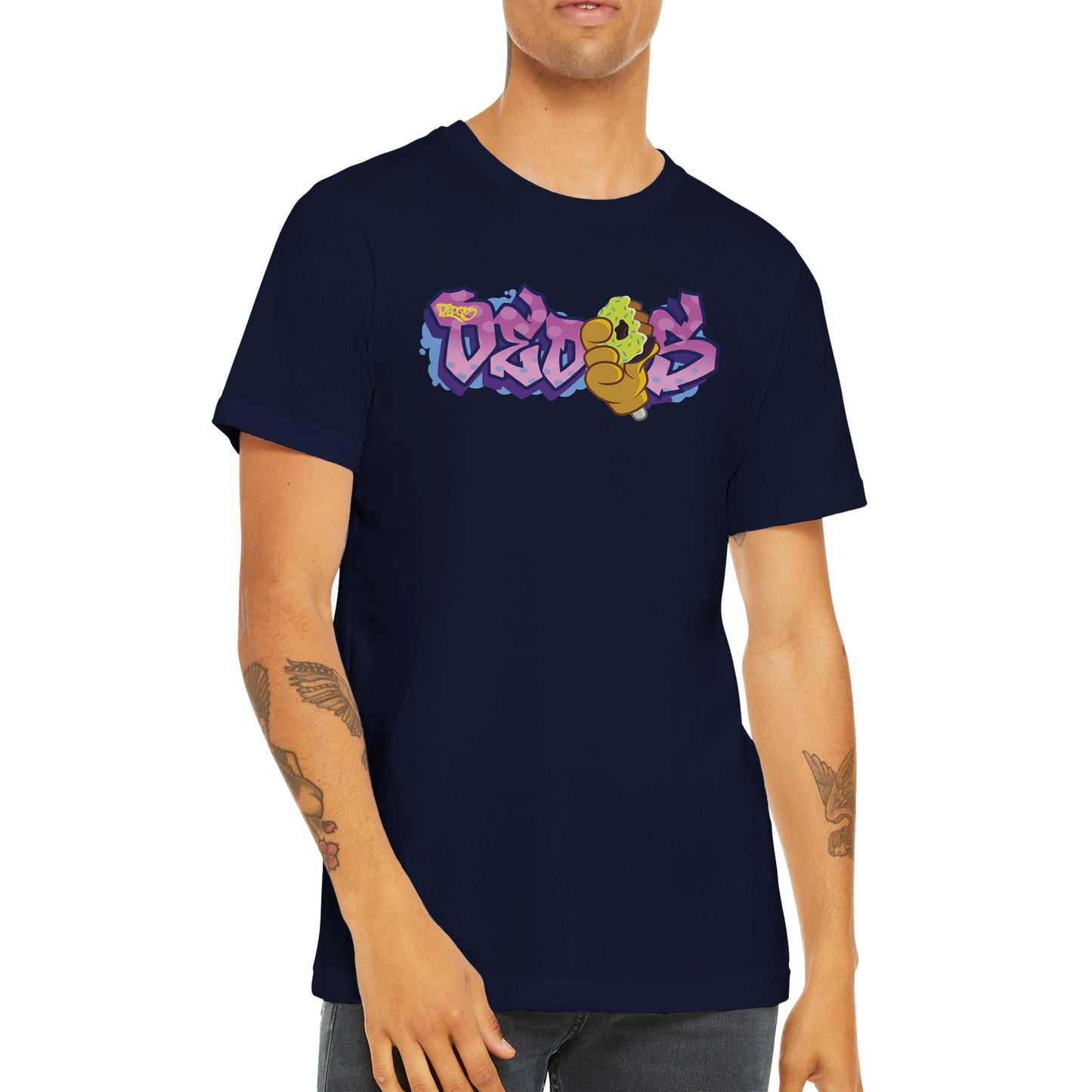 Handstylez Dedos Premium Unisex Crewneck T-shirt