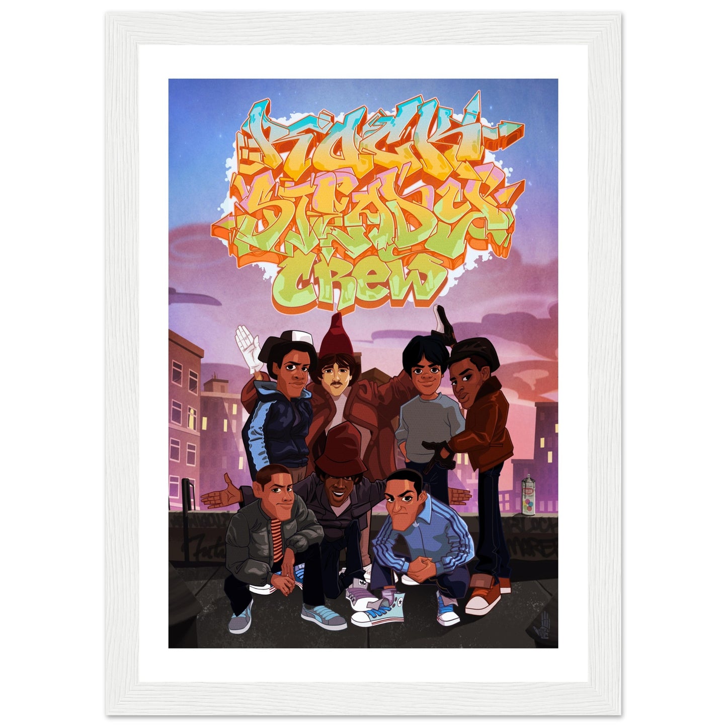 GEI (RSC) Premium Matte Paper Wooden Framed Poster