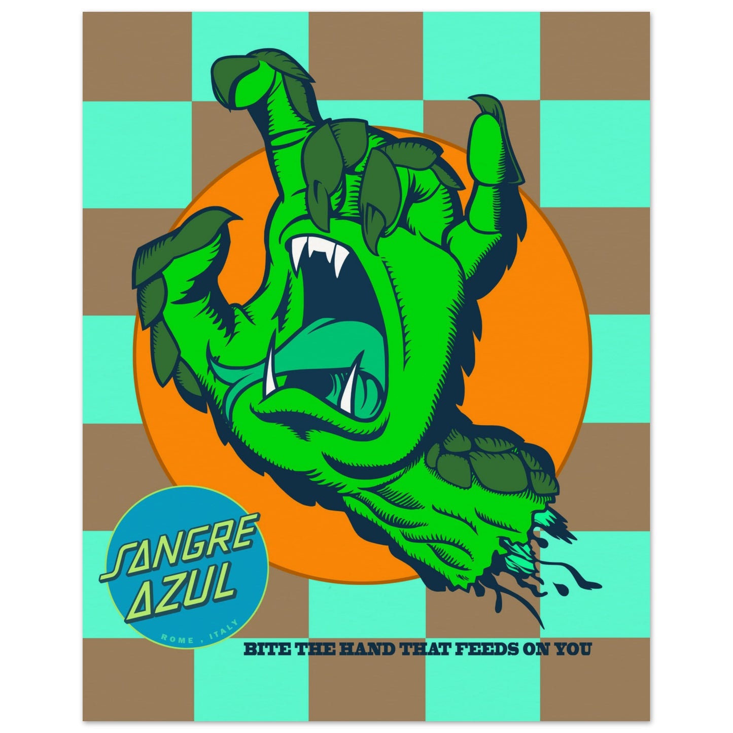 Sangre Azul Museum-Quality Matte Paper Poster