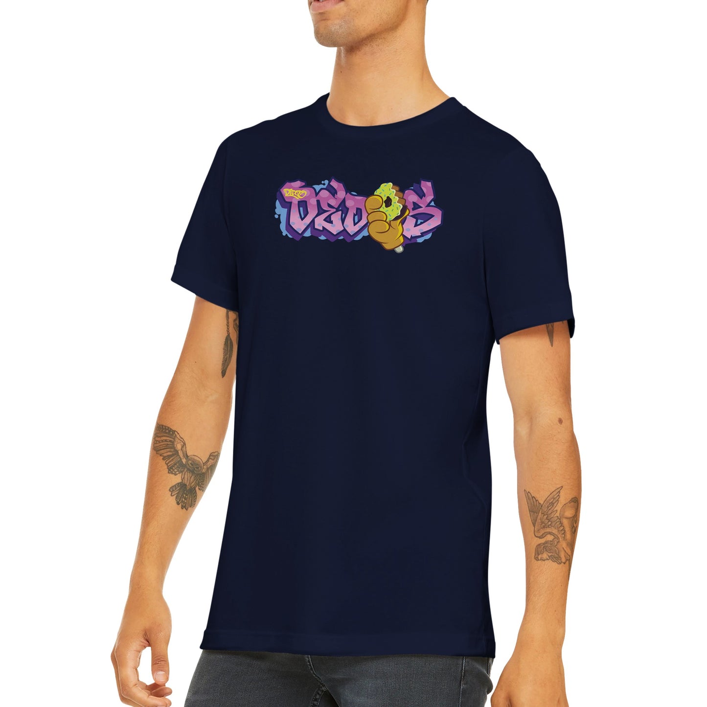 Handstylez Dedos Premium Unisex Crewneck T-shirt