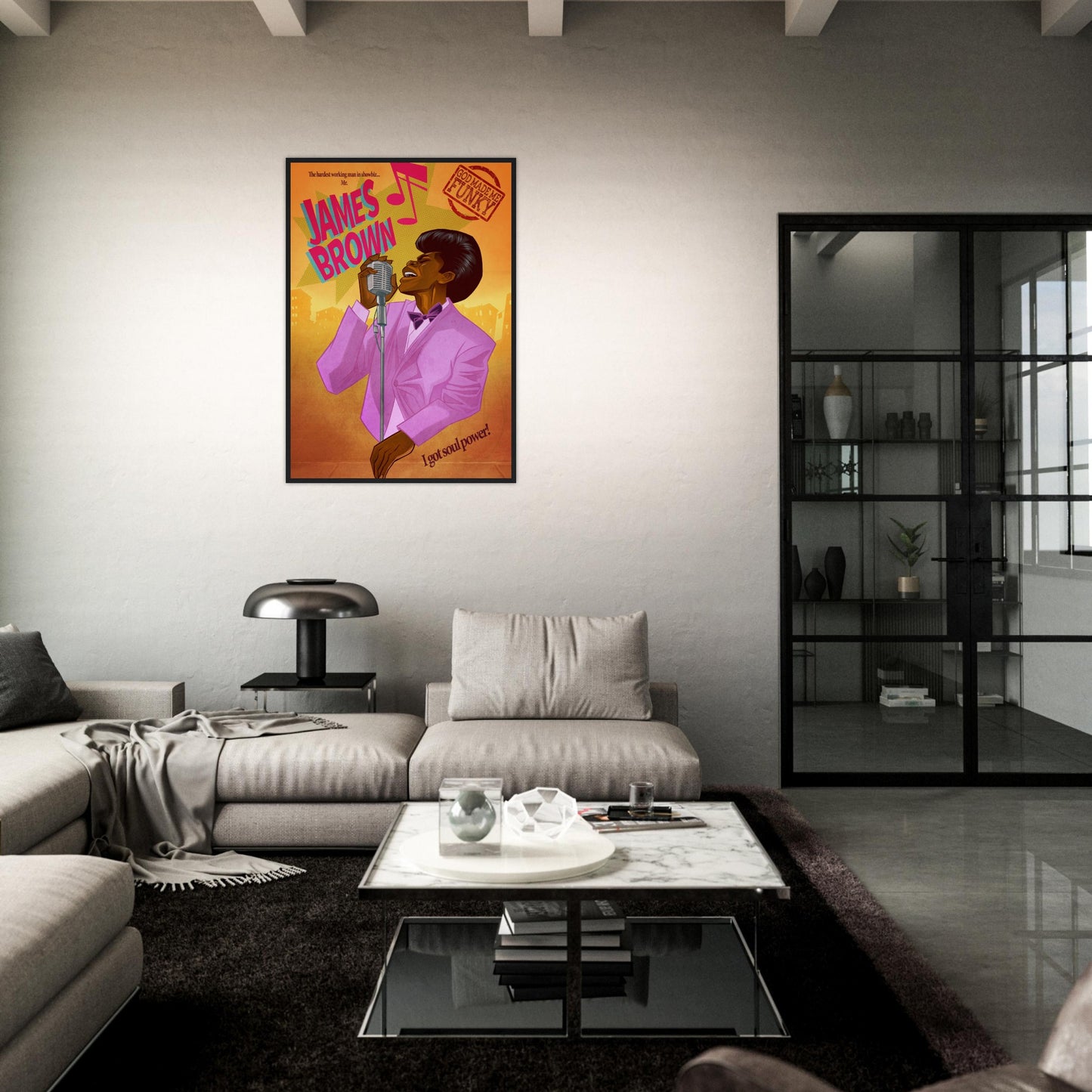 Premium Matte Paper Wooden Framed Poster
