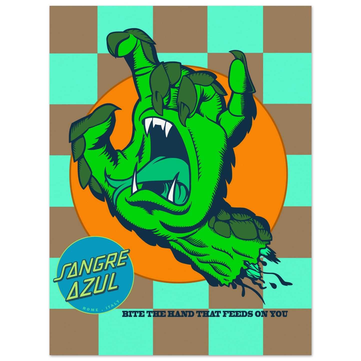 Sangre Azul Museum-Quality Matte Paper Poster