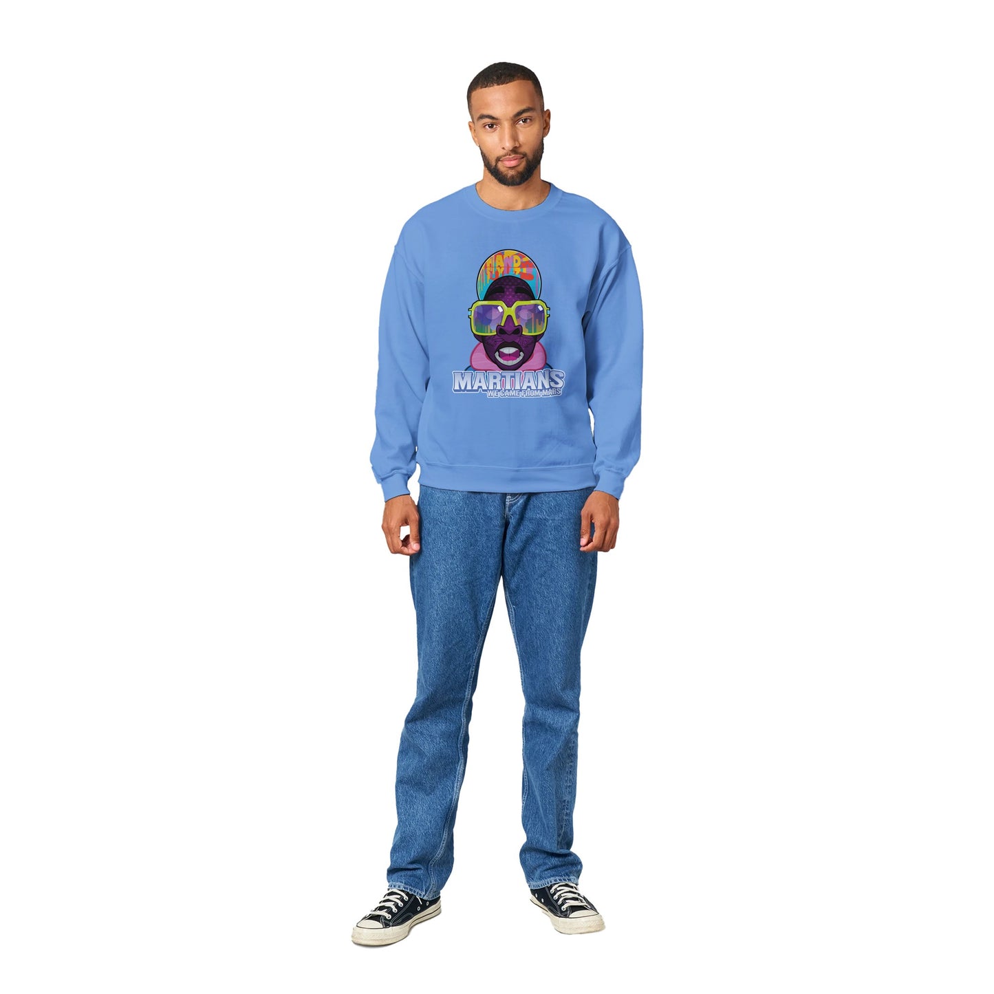 Martians Classic Unisex Crewneck Sweatshirt