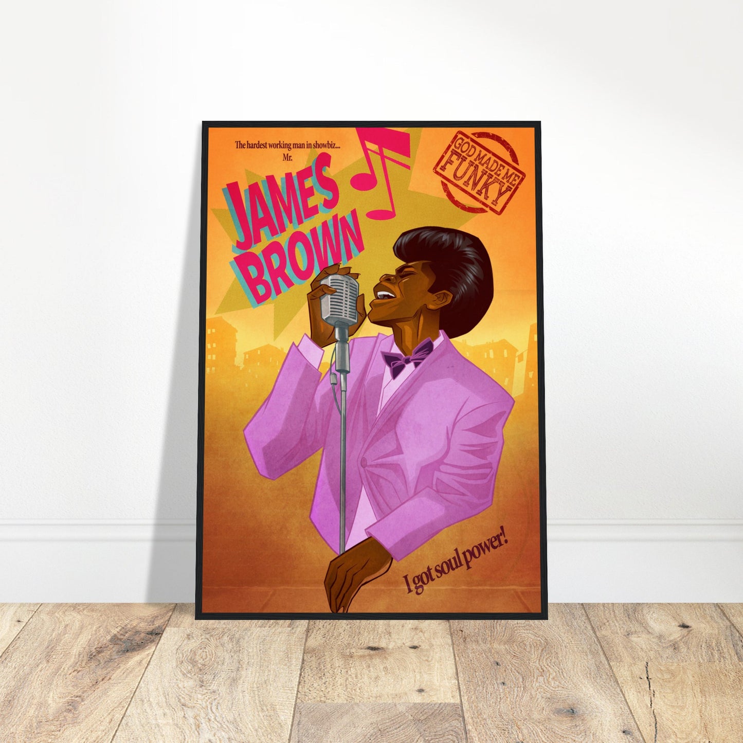 Museum-Quality Matte Paper Wooden Framed Poster