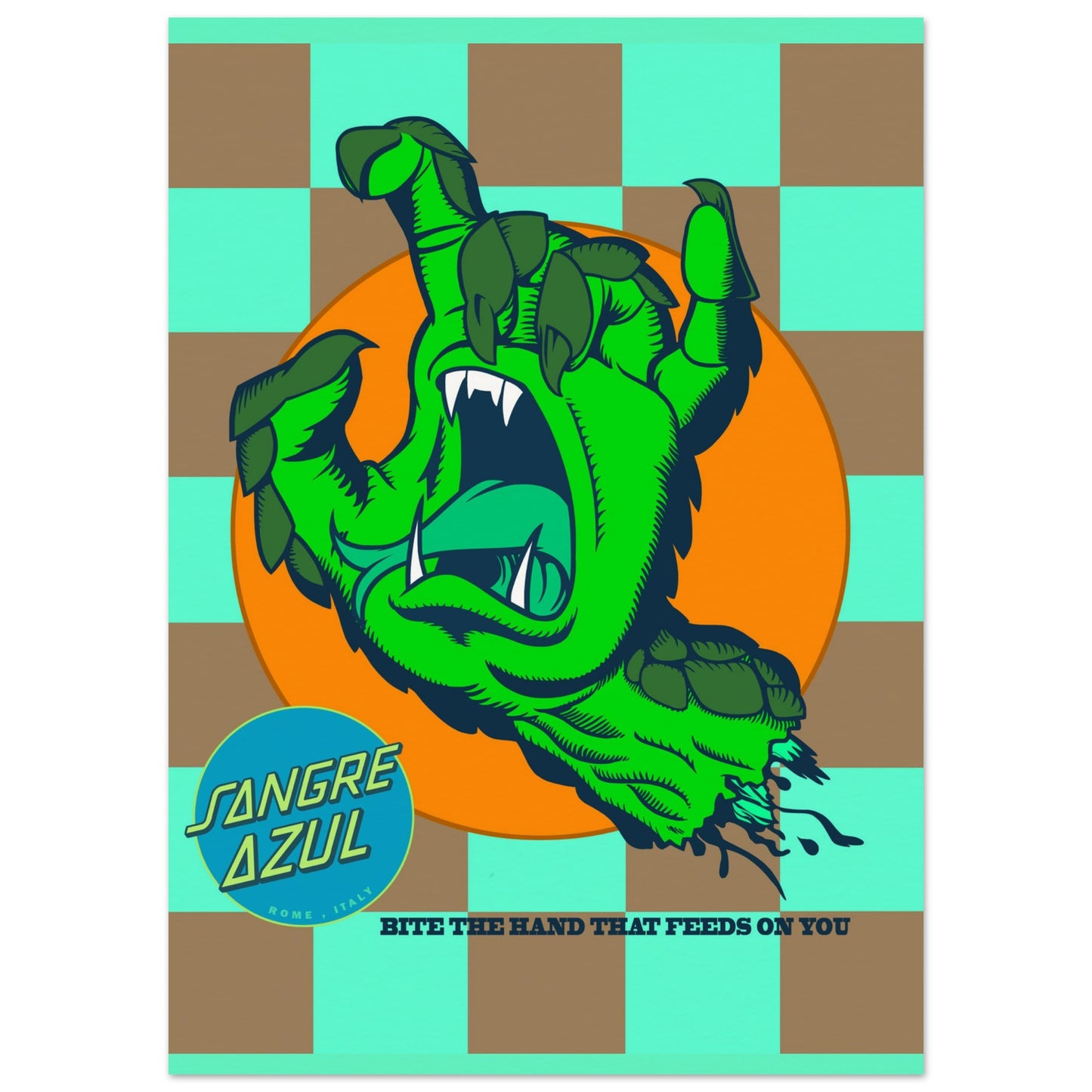 Sangre Azul Museum-Quality Matte Paper Poster