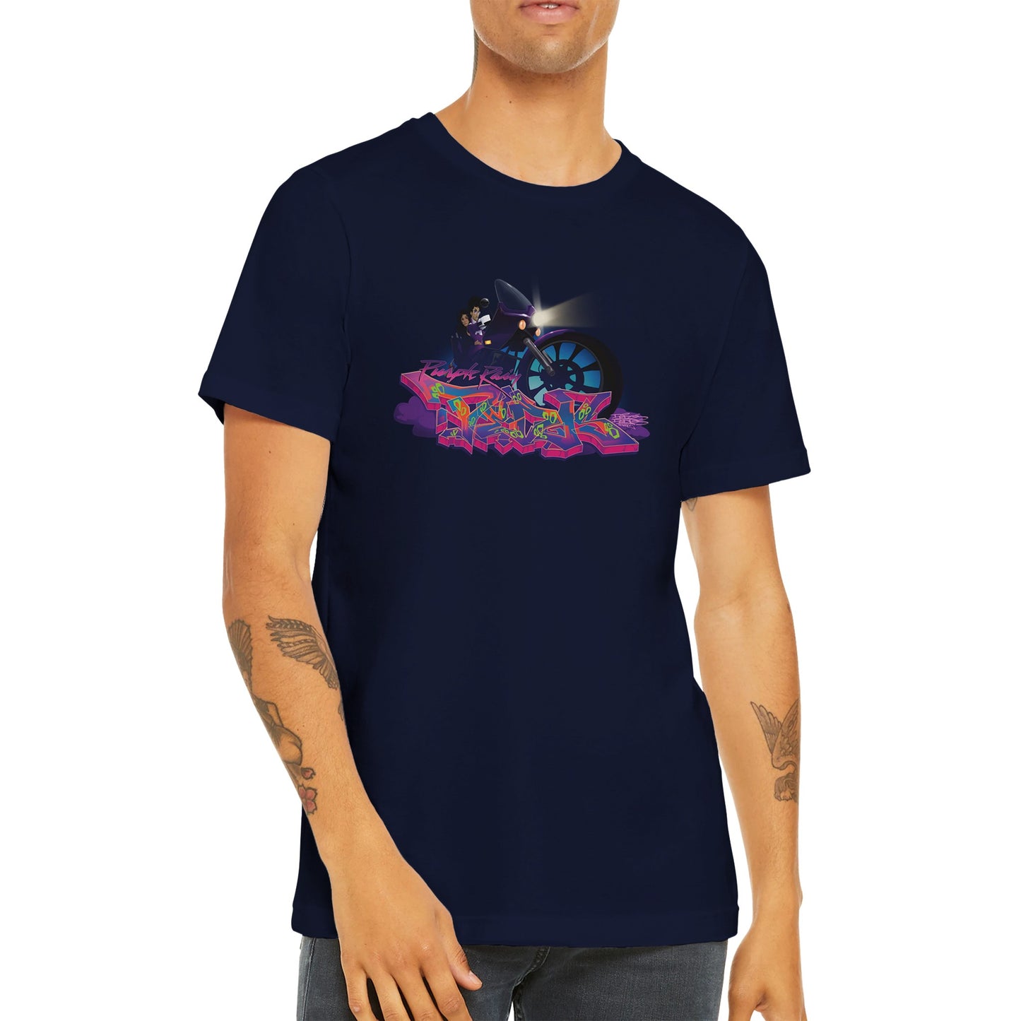 Purple Reign Premium Unisex Crewneck T-shirt