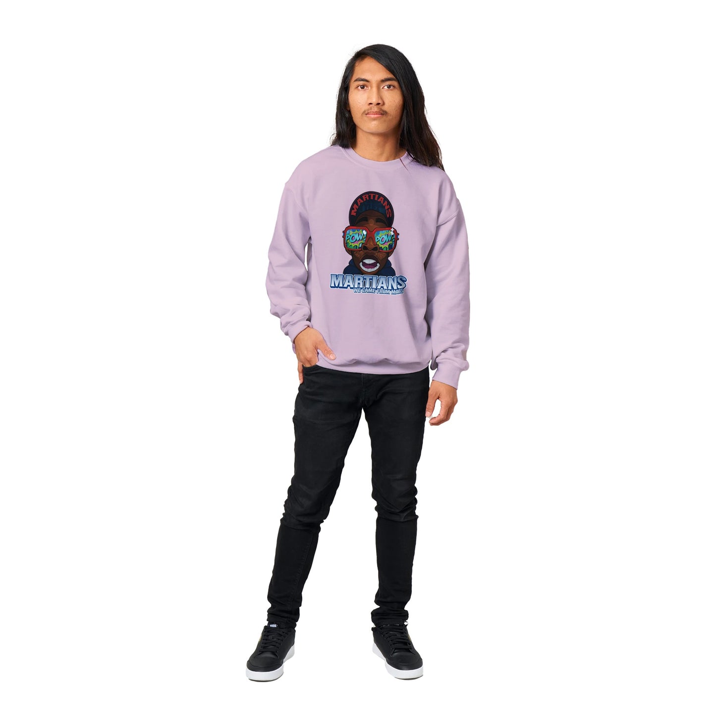 Martians Classic Unisex Crewneck Sweatshirt