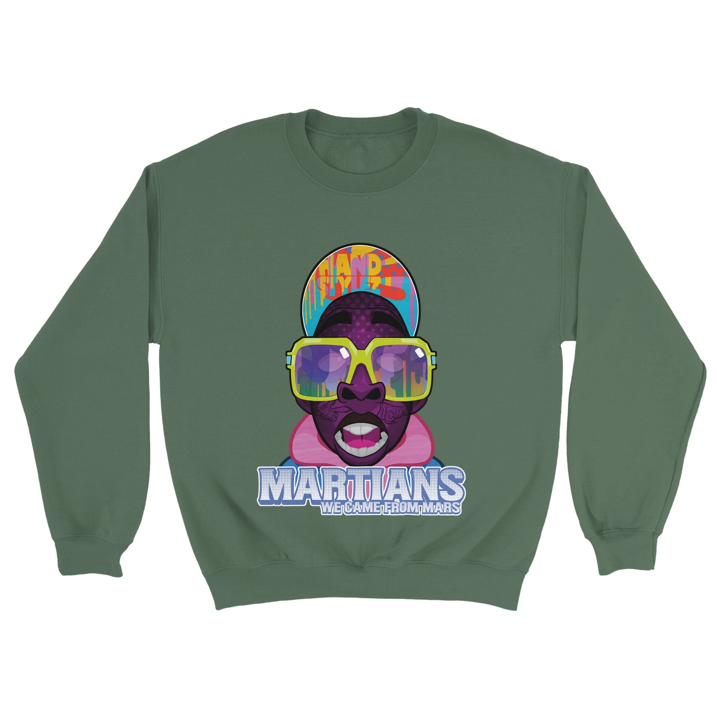 Martians Classic Unisex Crewneck Sweatshirt