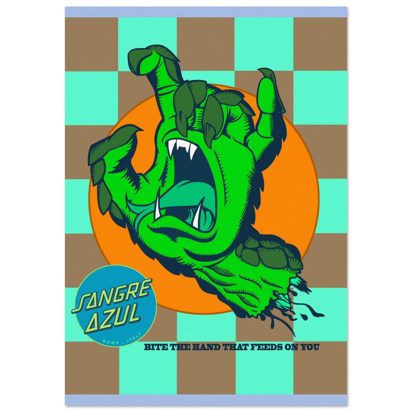 Sangre Azul Museum-Quality Matte Paper Poster