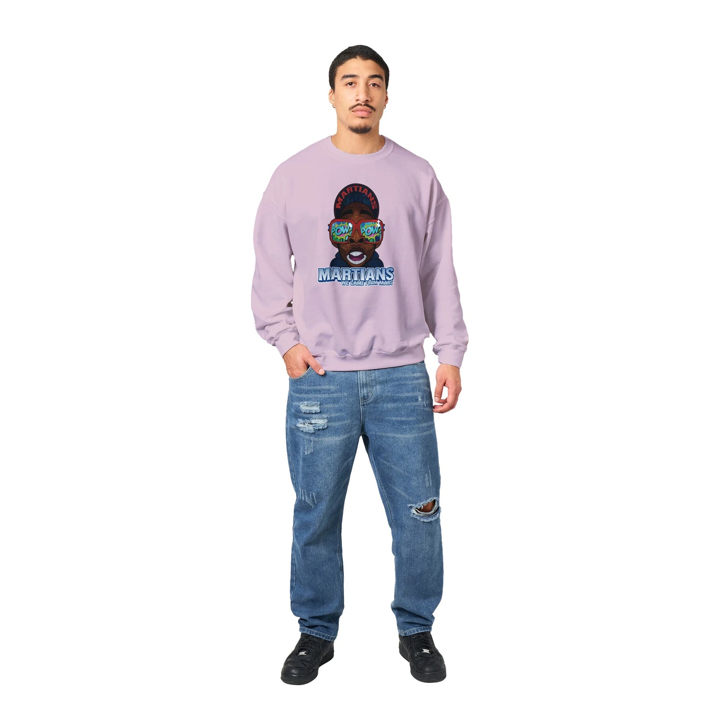 Martians Classic Unisex Crewneck Sweatshirt