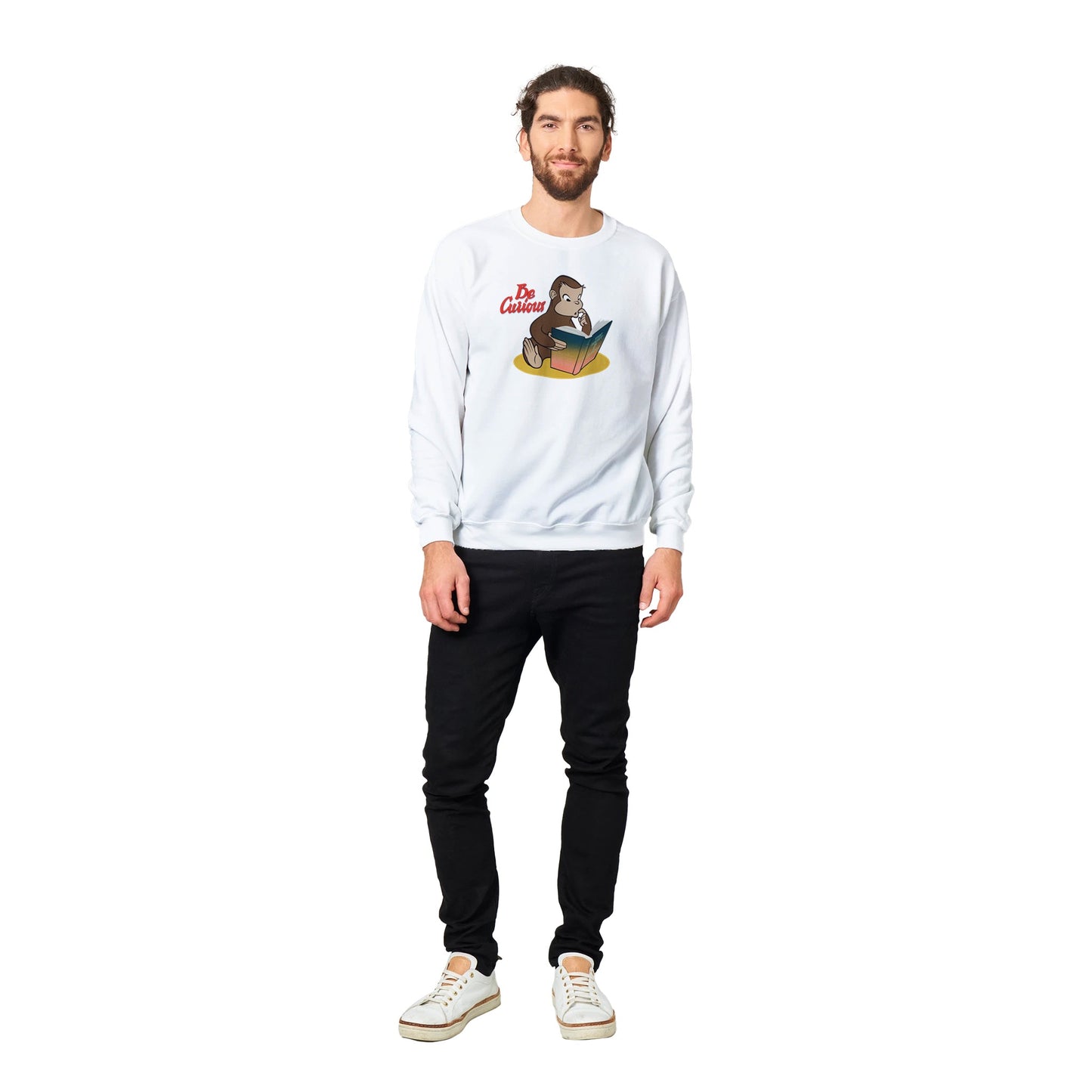 Be Curious Classic Unisex Crewneck Sweatshirt