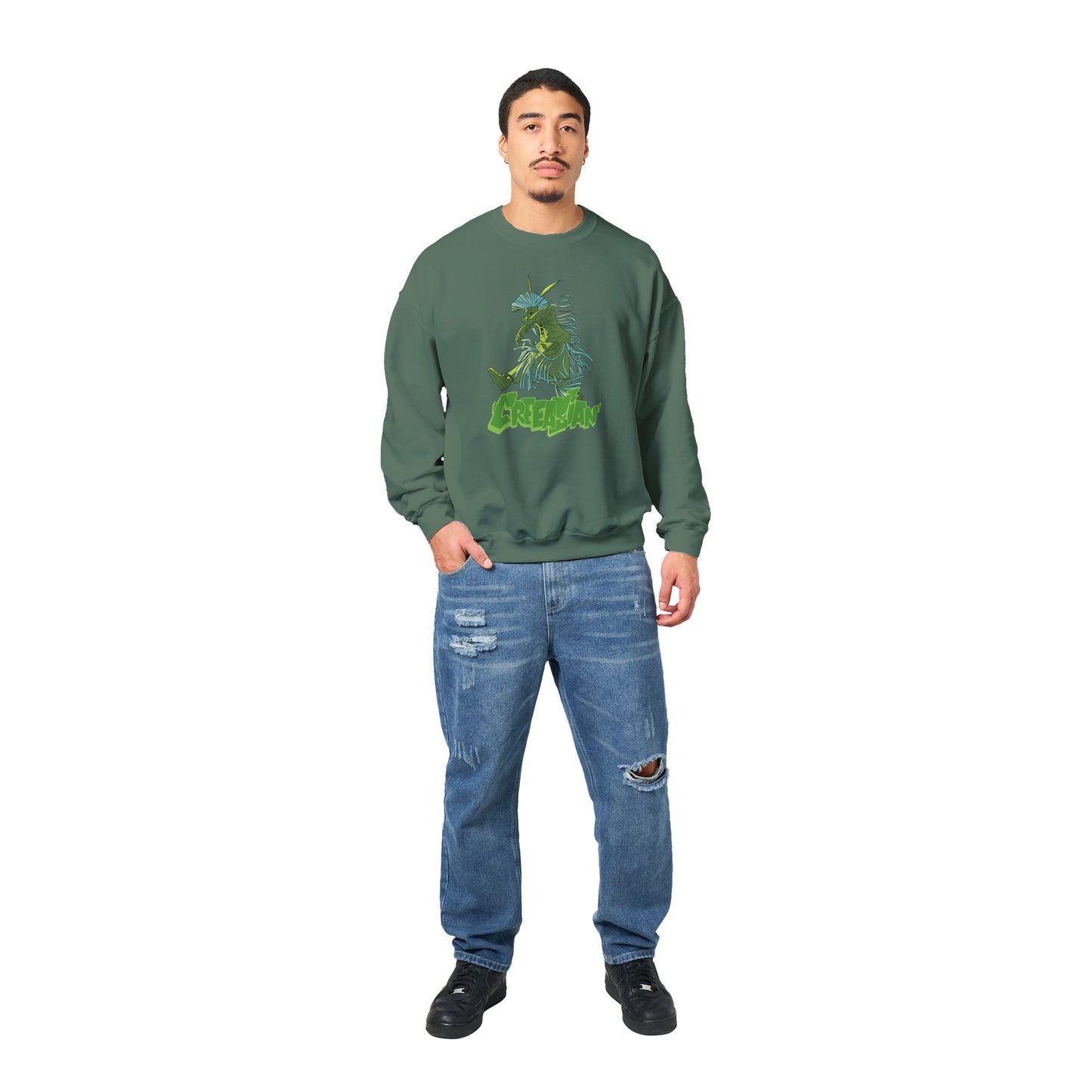 Another Bad Creeasian Classic Unisex Crewneck Sweatshirt