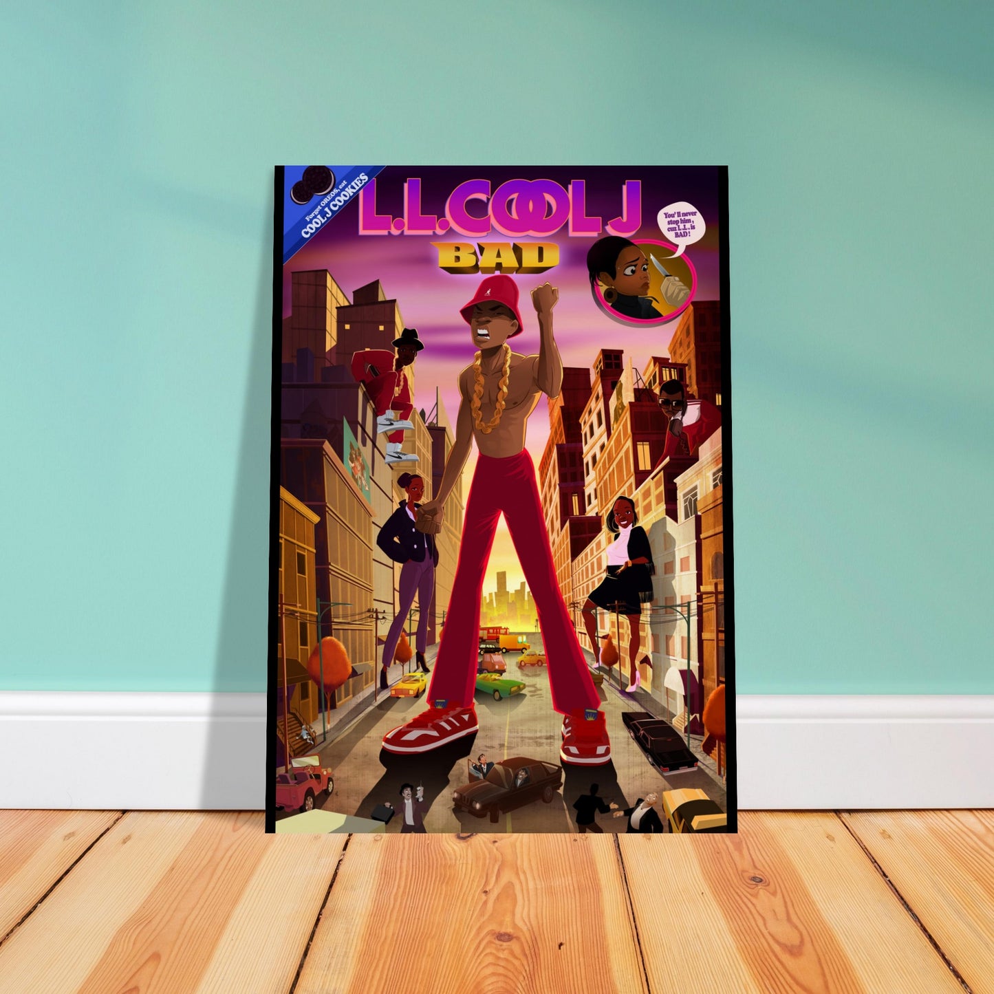 BAD - Museum-Quality Matte Paper Poster