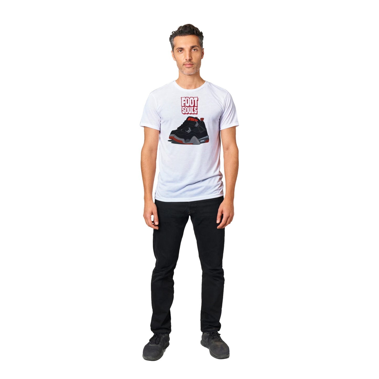 Foot Souls Performance Unisex Crewneck T-shirt