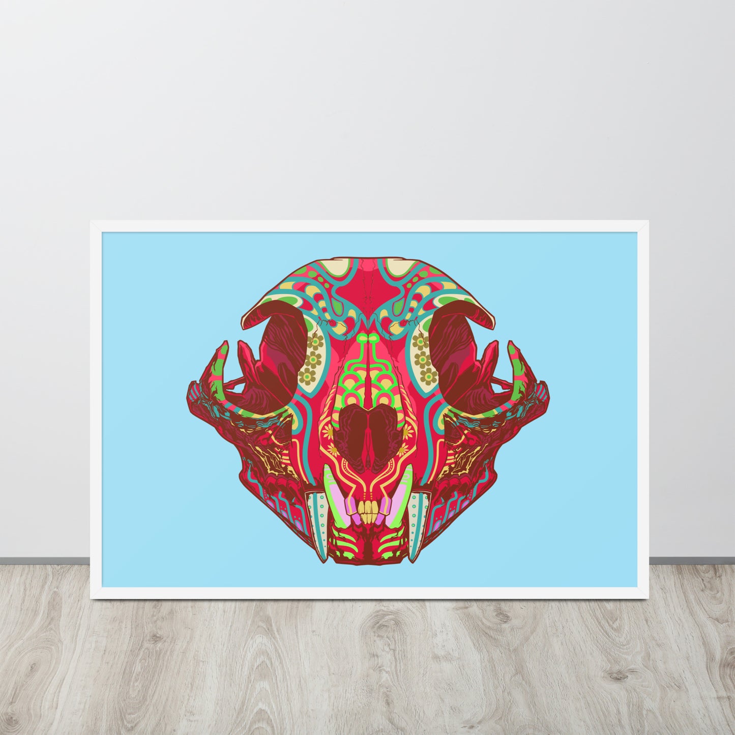 SUGAR LYNX 2 Framed poster