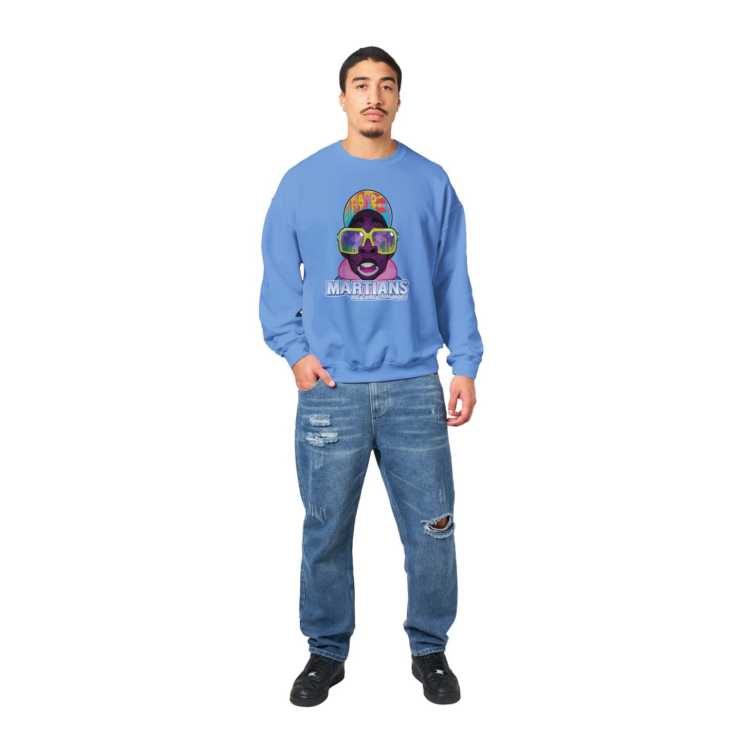 Martians Classic Unisex Crewneck Sweatshirt