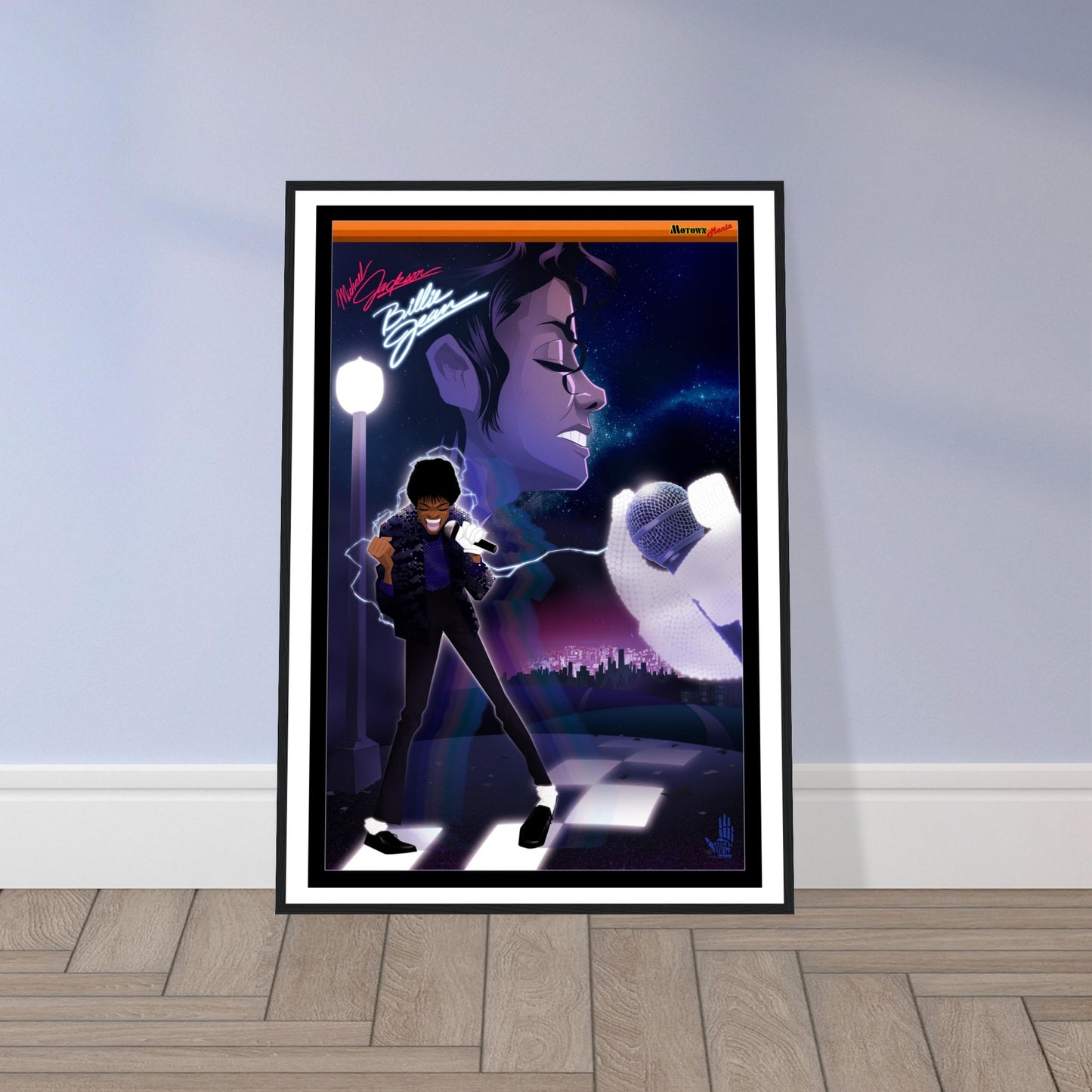 Billie Jean Premium Matte Paper Wooden Framed Poster