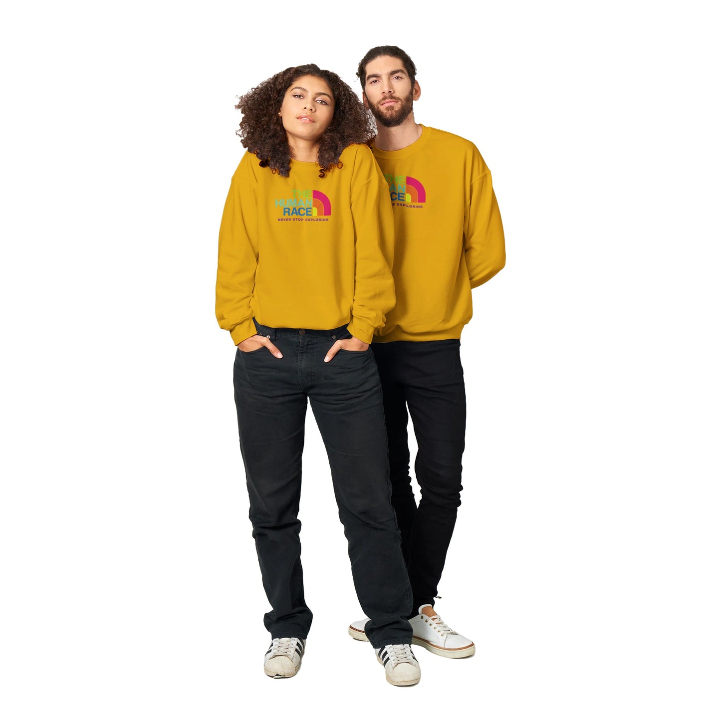 The Human Race Classic Unisex Crewneck Sweatshirt