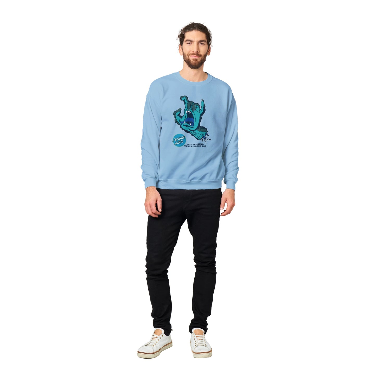 Sangre Azul Classic Unisex Crewneck Sweatshirt