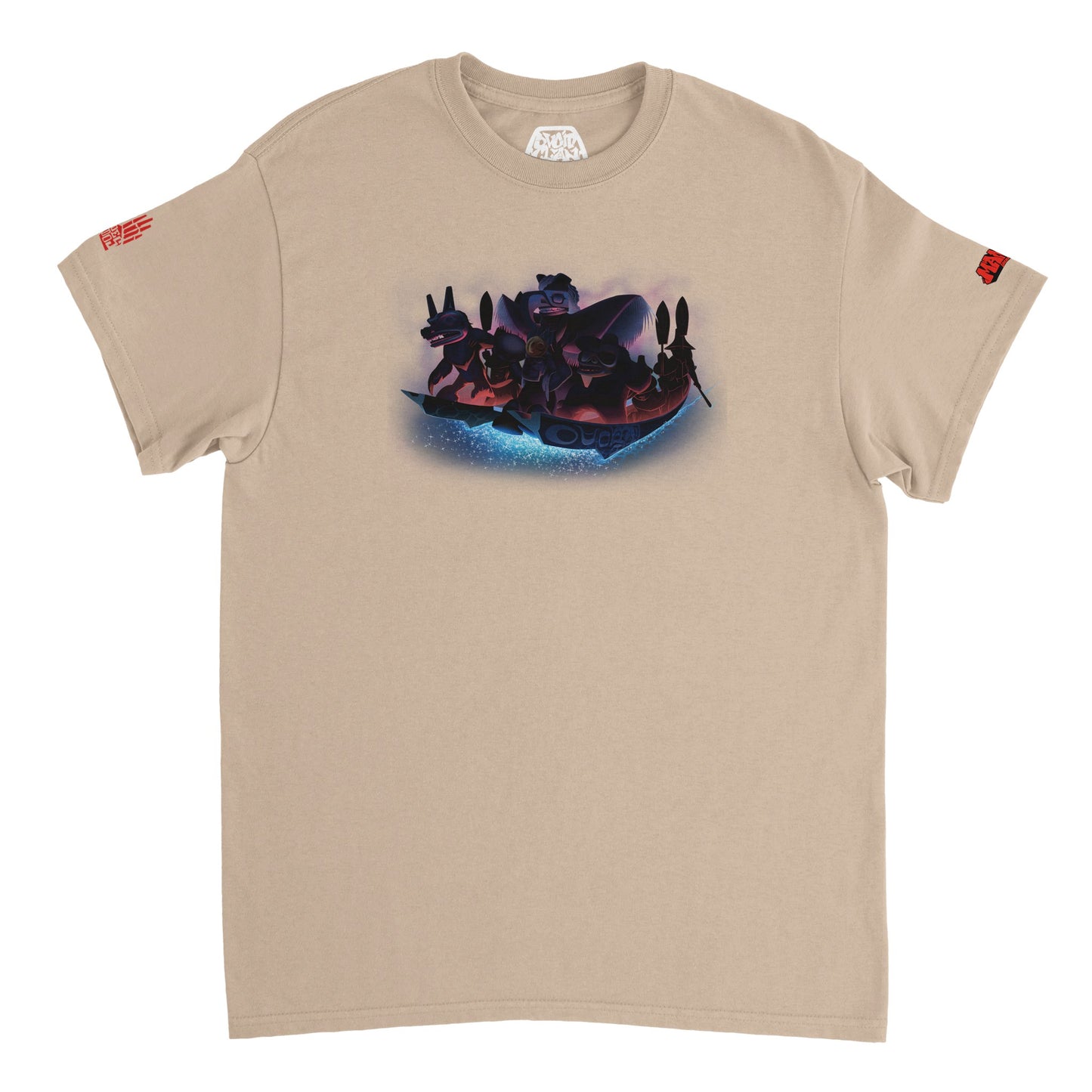 War Canoe Heavyweight Unisex Crewneck T-shirt