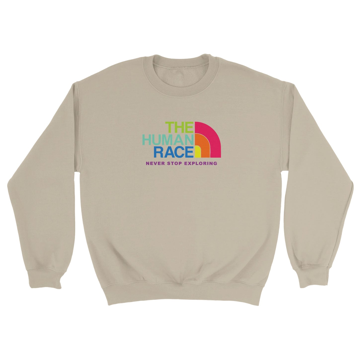 The Human Race Classic Unisex Crewneck Sweatshirt