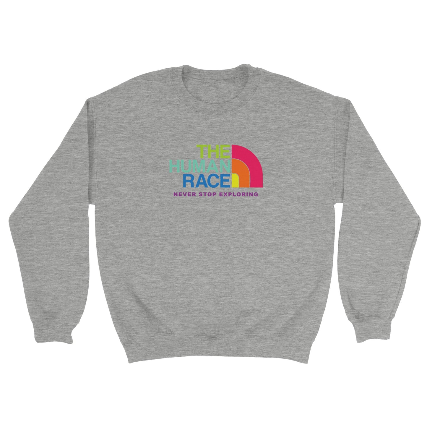 The Human Race Classic Unisex Crewneck Sweatshirt