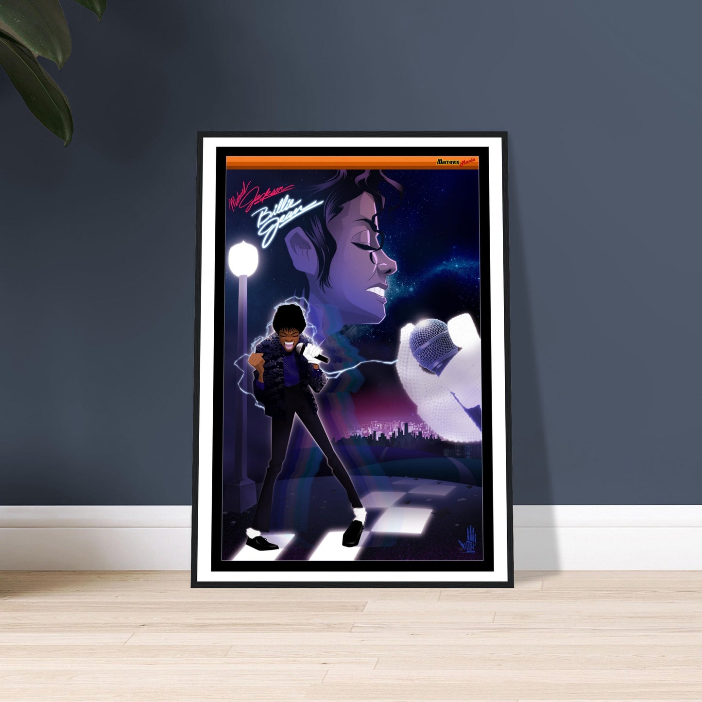 Billie Jean Premium Matte Paper Wooden Framed Poster