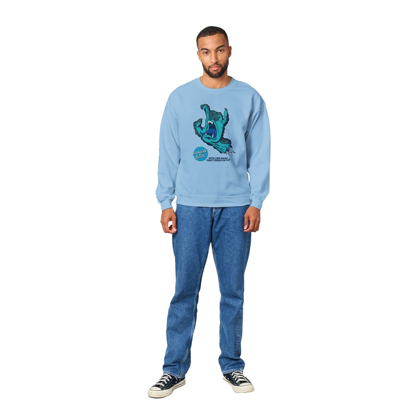 Sangre Azul Classic Unisex Crewneck Sweatshirt