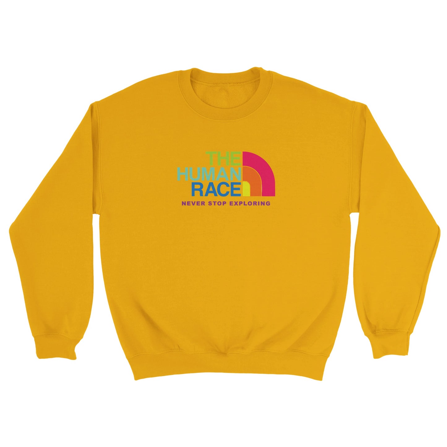 The Human Race Classic Unisex Crewneck Sweatshirt