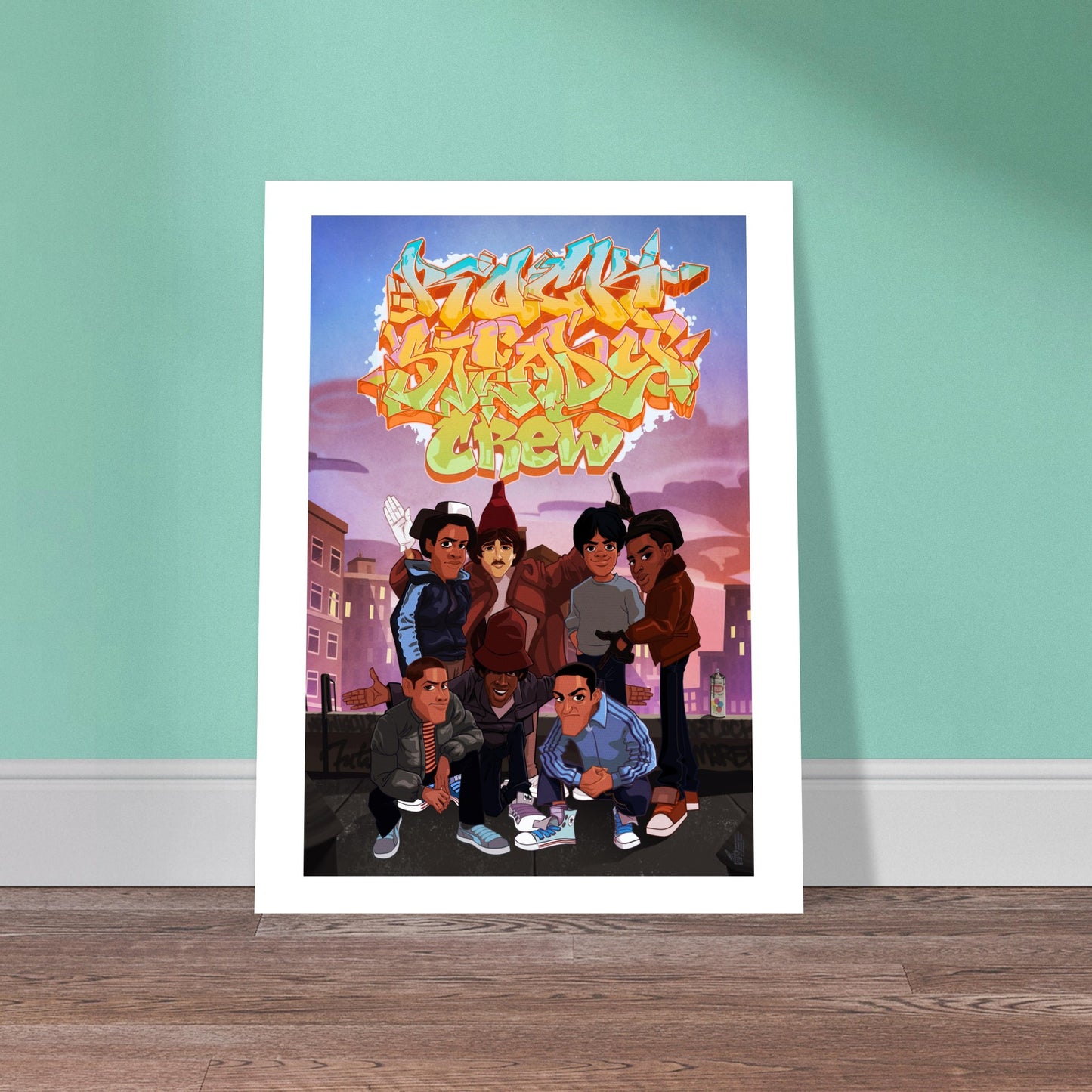 GEI (The Real Rock Steady) Museum-Quality Matte Paper Poster - Premium Matte Paper Poster