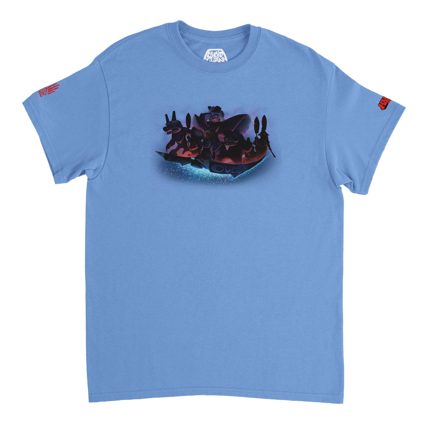 War Canoe Heavyweight Unisex Crewneck T-shirt