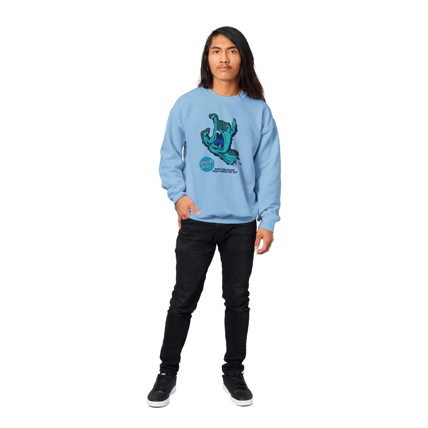 Sangre Azul Classic Unisex Crewneck Sweatshirt