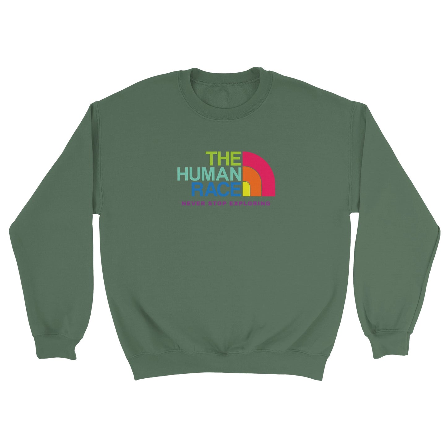 The Human Race Classic Unisex Crewneck Sweatshirt