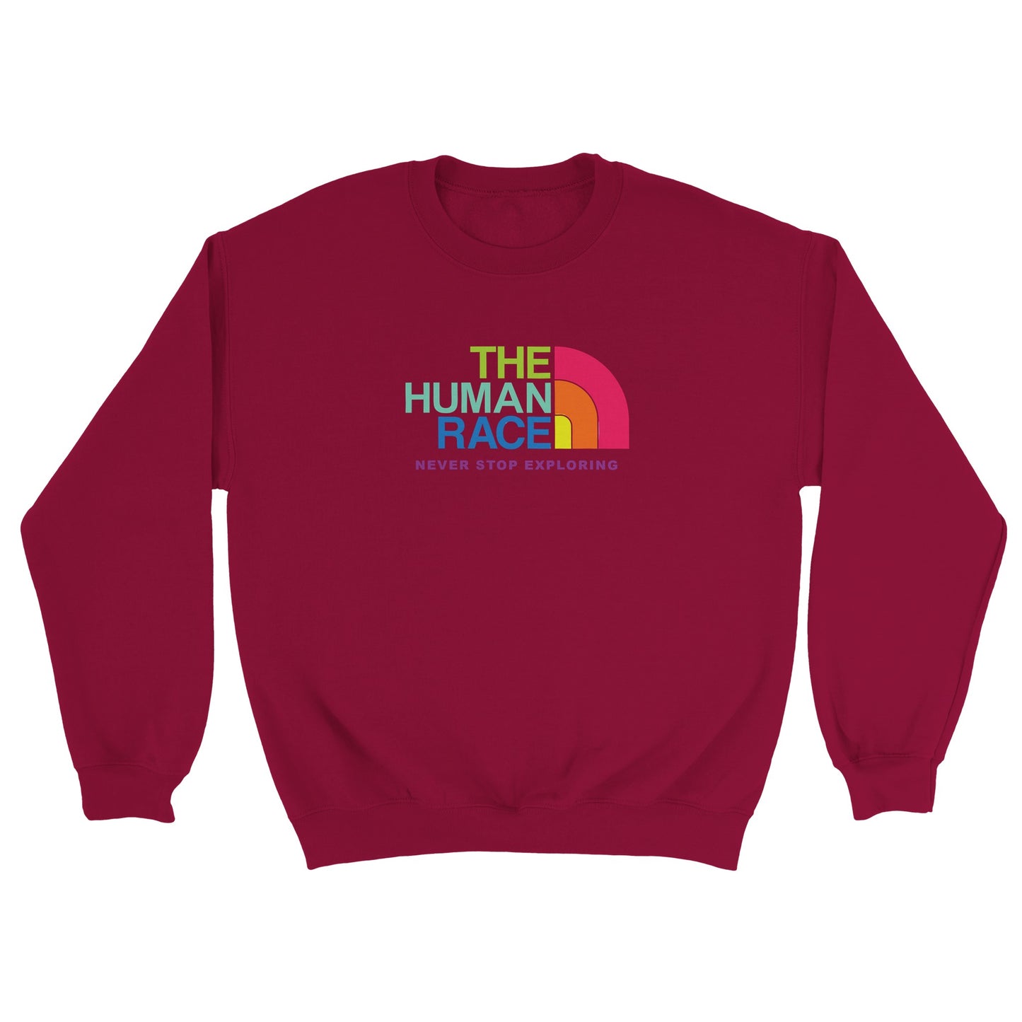 The Human Race Classic Unisex Crewneck Sweatshirt