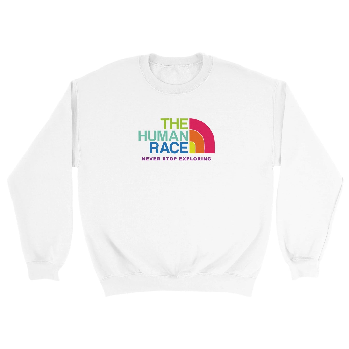 The Human Race Classic Unisex Crewneck Sweatshirt