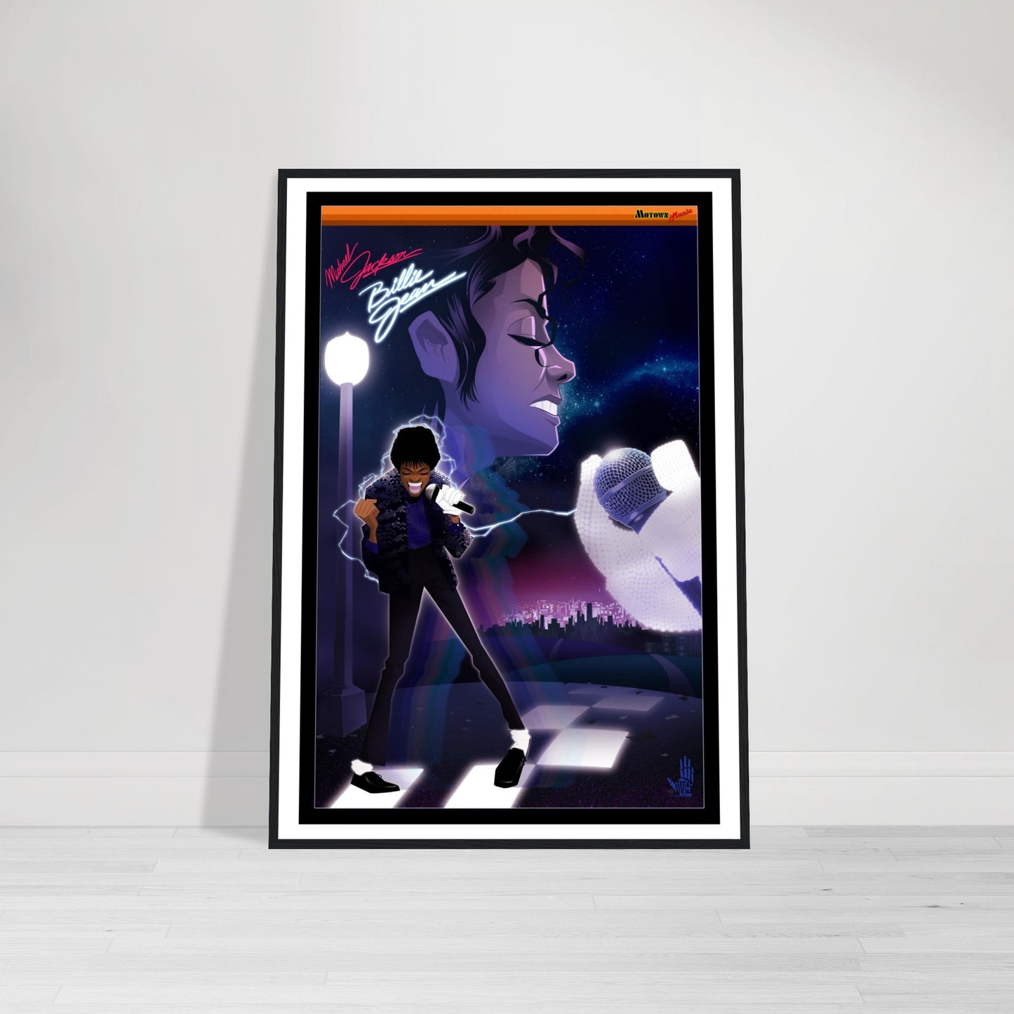 Billie Jean Premium Matte Paper Wooden Framed Poster