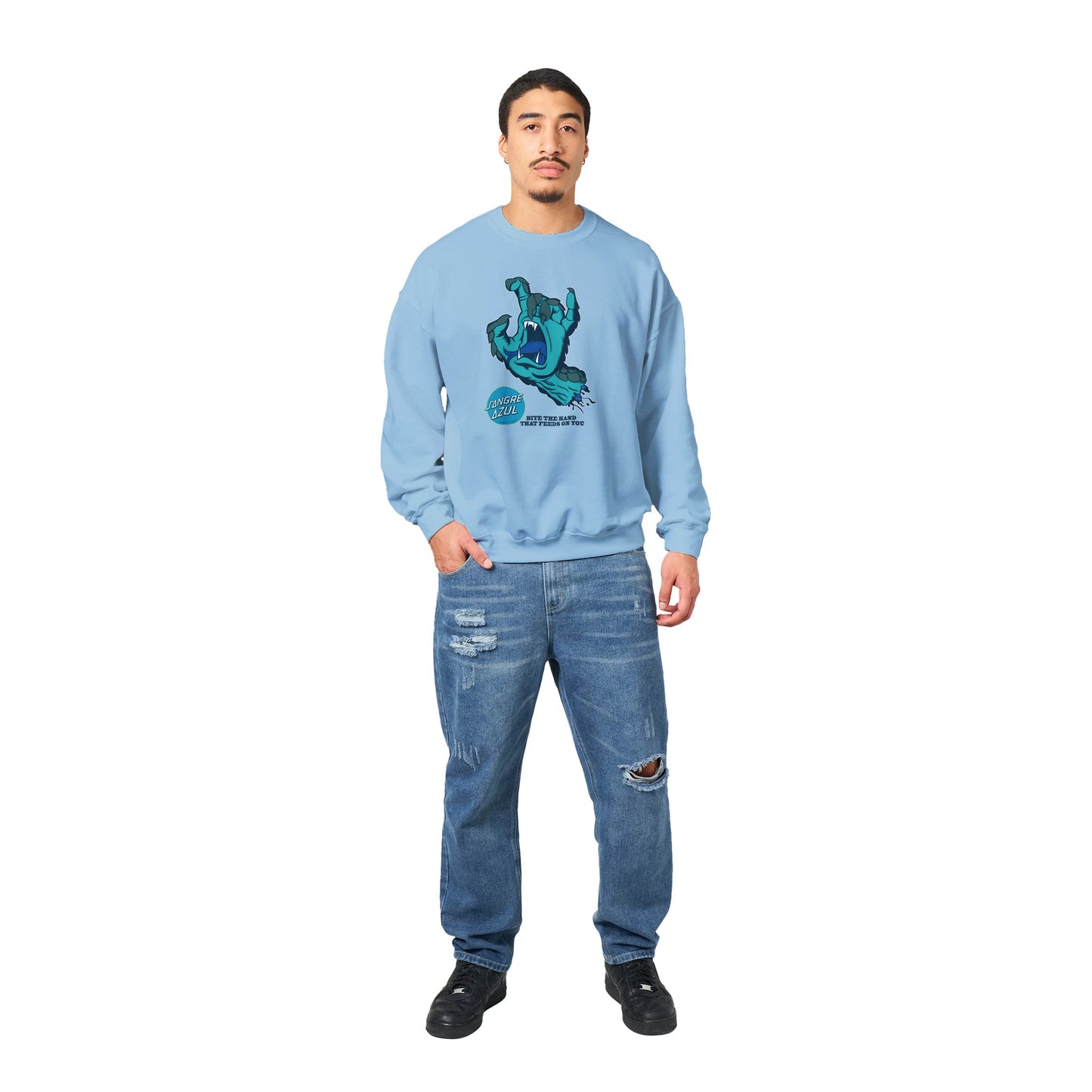 Sangre Azul Classic Unisex Crewneck Sweatshirt