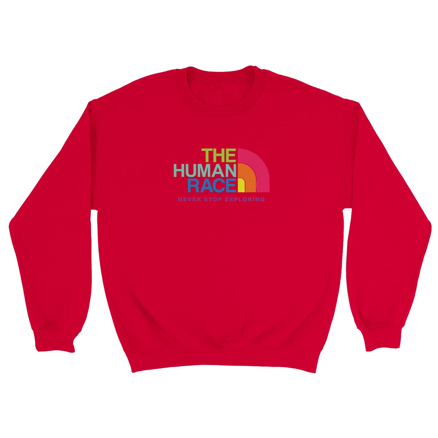 The Human Race Classic Unisex Crewneck Sweatshirt