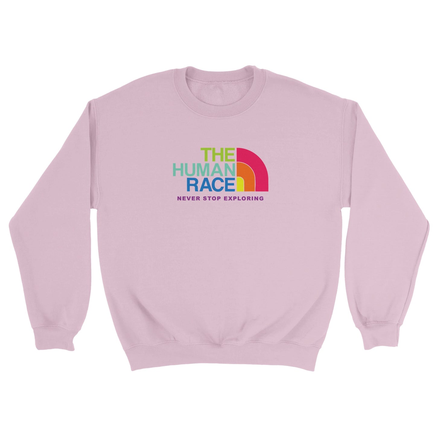 The Human Race Classic Unisex Crewneck Sweatshirt