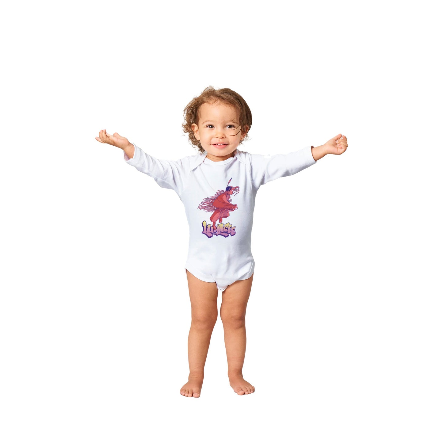 Lunacee Classic Baby Long Sleeve Bodysuit