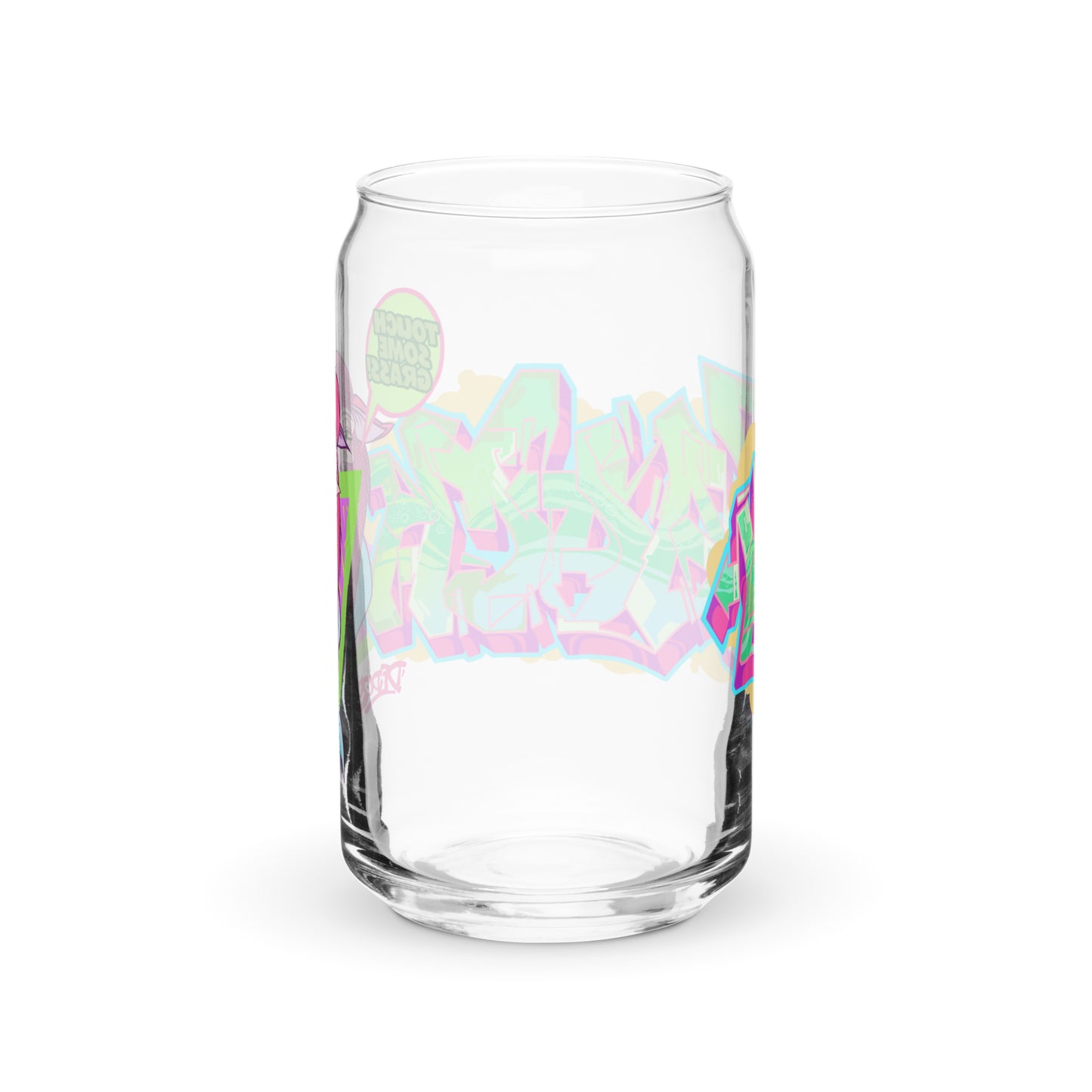 DEDOS GAUCHO GRAFF Can-shaped glass