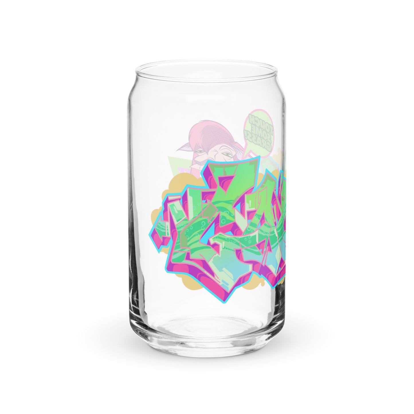 DEDOS GAUCHO GRAFF Can-shaped glass