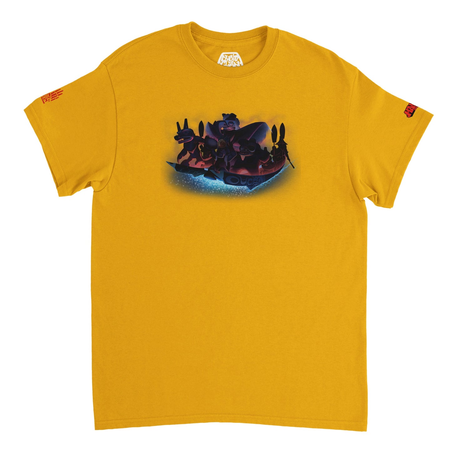 War Canoe Heavyweight Unisex Crewneck T-shirt