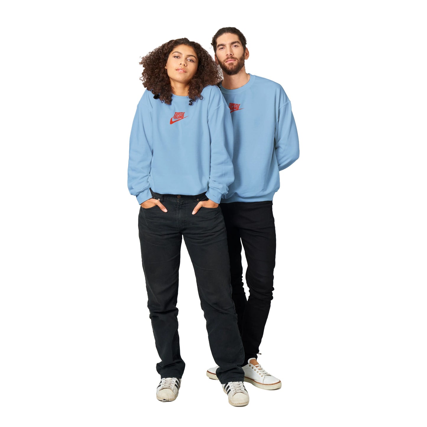 Turtle Island Classic Unisex Crewneck Sweatshirt