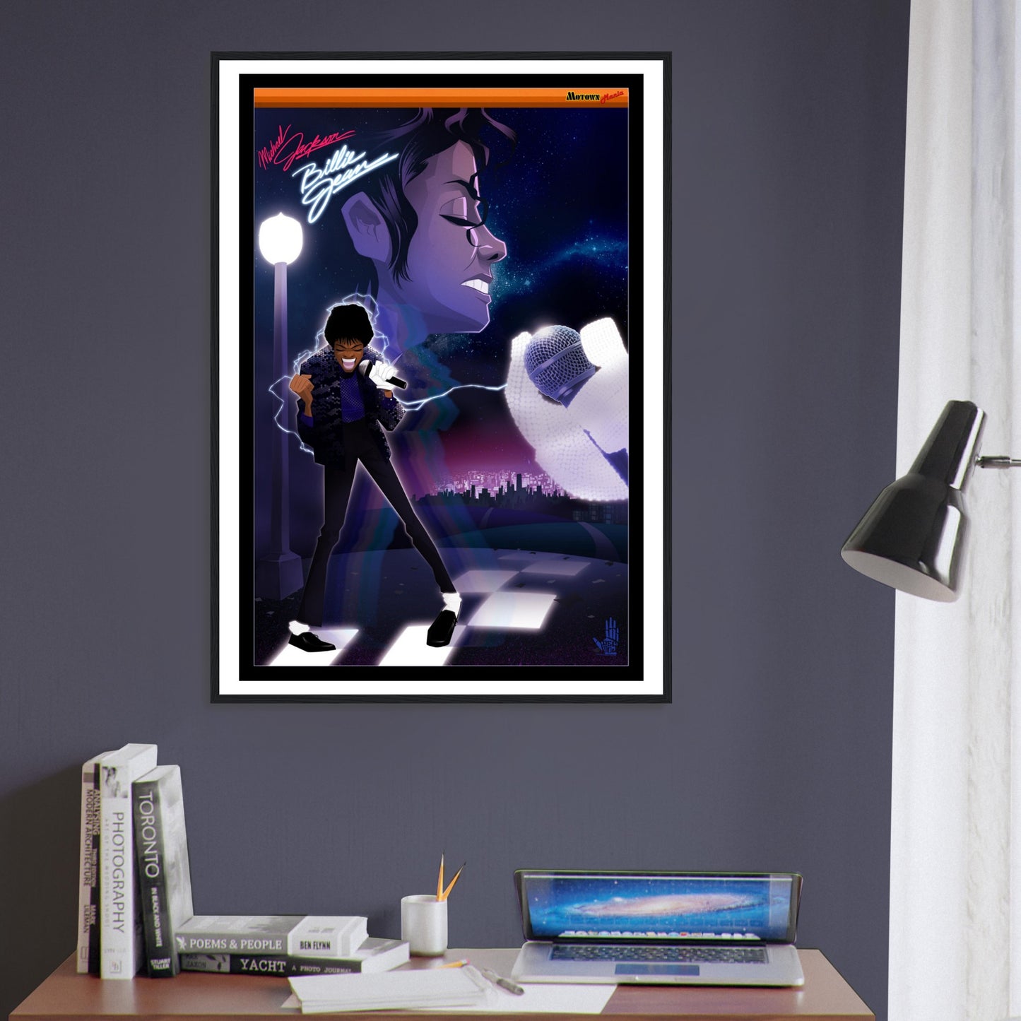 Billie Jean Premium Matte Paper Wooden Framed Poster