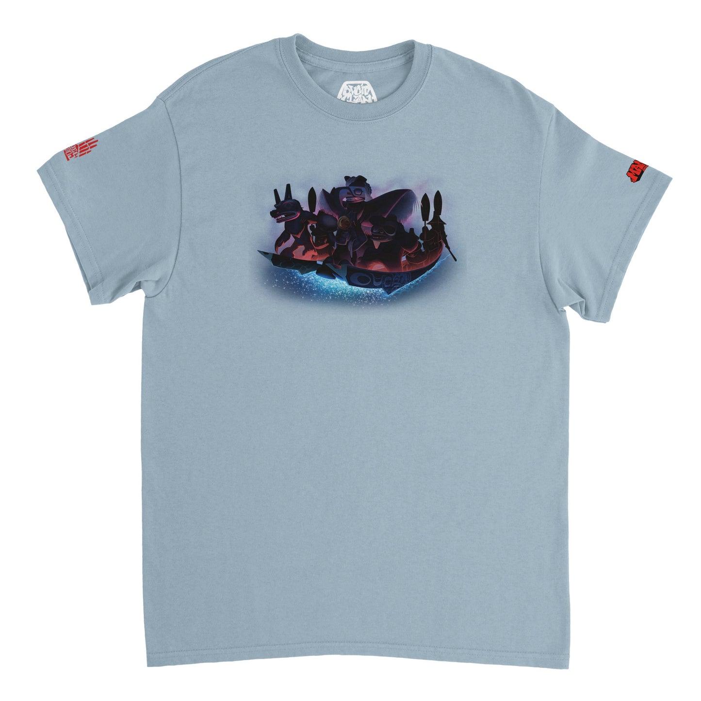 War Canoe Heavyweight Unisex Crewneck T-shirt