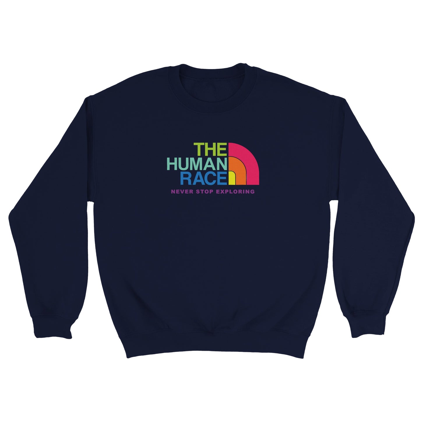 The Human Race Classic Unisex Crewneck Sweatshirt