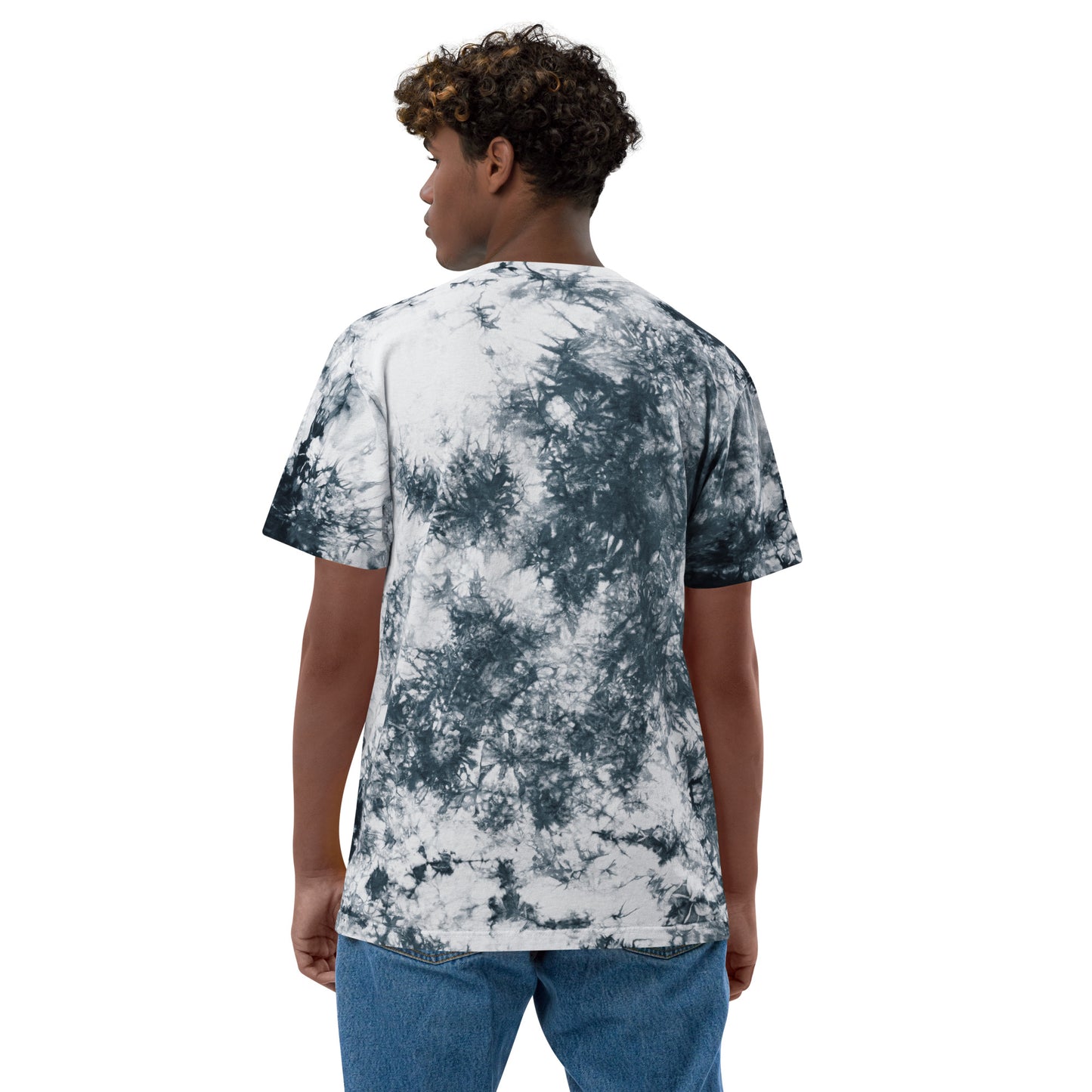 RUN DMT Oversized tie-dye t-shirt