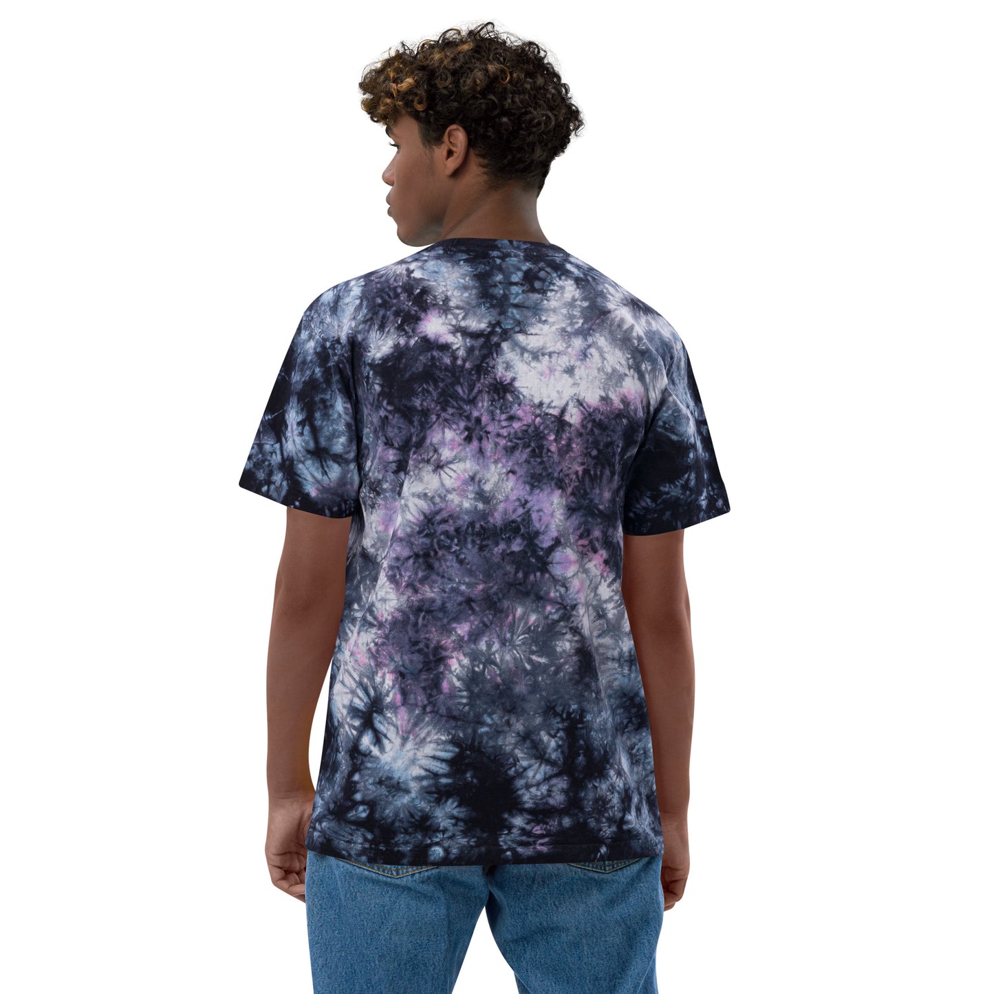 RUN DMT Oversized tie-dye t-shirt